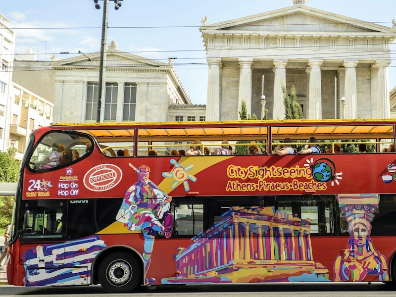 Hop-on Hop-off Bus, Athen, 