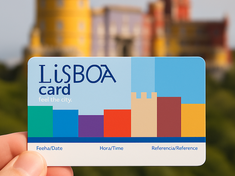 Lisboa Card + Pena Palast, Lissabon, 